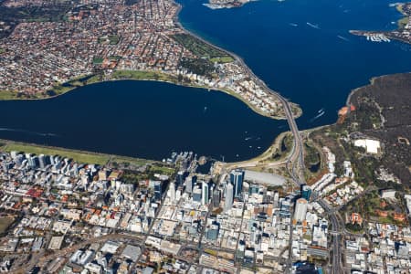 Aerial Image of SOUTH PERTH