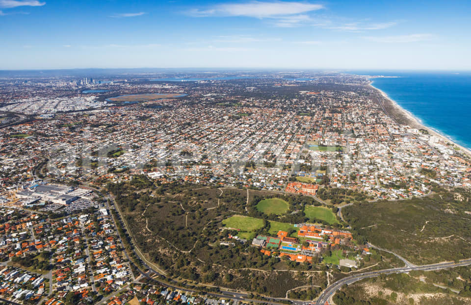 Aerial Image of St Mary\'s Anglican Girls\' School - Karrinyup