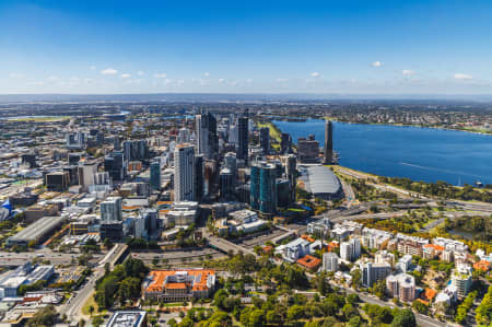 Aerial Image of WEST PERTH