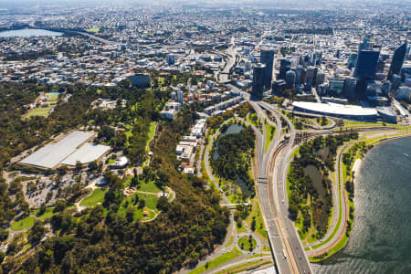 Aerial Image of WEST PERTH