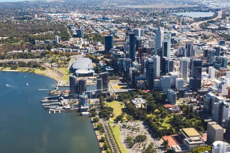 Aerial Image of ELIZABETH QUAY