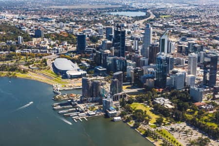 Aerial Image of ELIZABETH QUAY