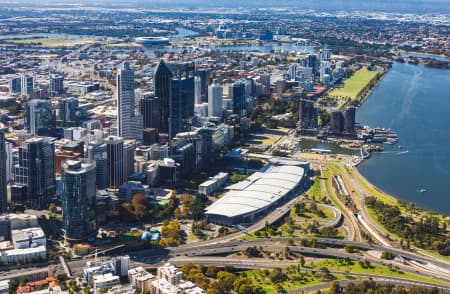 Aerial Image of PERTH CBD