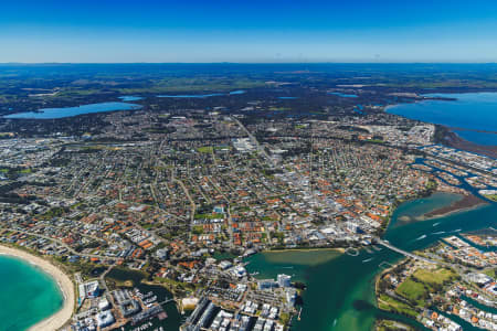 Aerial Image of MANDURAH