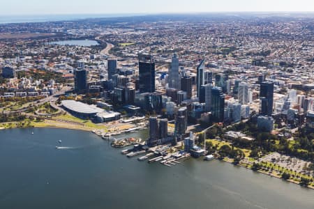 Aerial Image of ELIZABETH QUAY