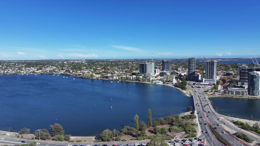 Aerial Image of MOUNT PLEASANT AND CANNING BRIDGE