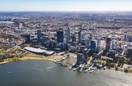 Aerial Image of ELIZABETH QUAY