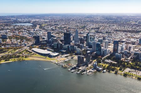 Aerial Image of ELIZABETH QUAY