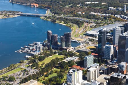 Aerial Image of ELIZABETH QUAY