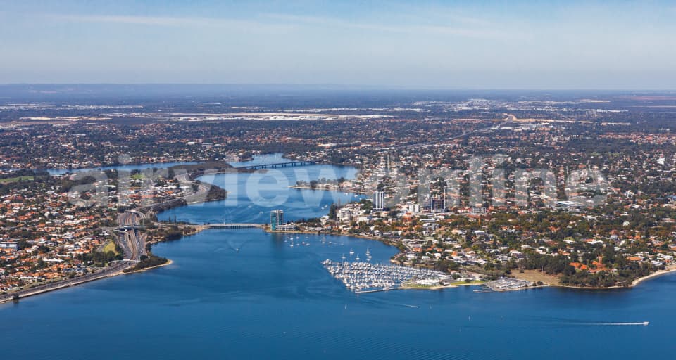 Aerial Image of Applecross and Canning Bridge