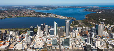 Aerial Image of PERTH SOUTH VIEW