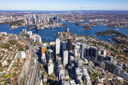 Aerial Image of NORTH SYDNEY