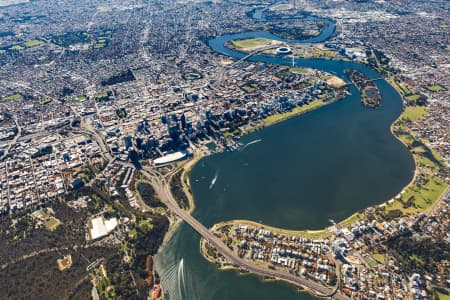 Aerial Image of SOUTH PERTH