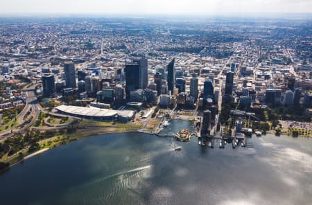 Aerial Image of PERTH CBD