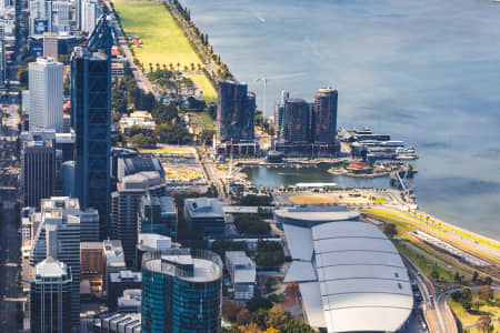 Aerial Image of PERTH CBD