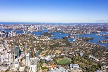 Aerial Image of ST LEONARDS