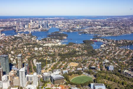 Aerial Image of ST LEONARDS