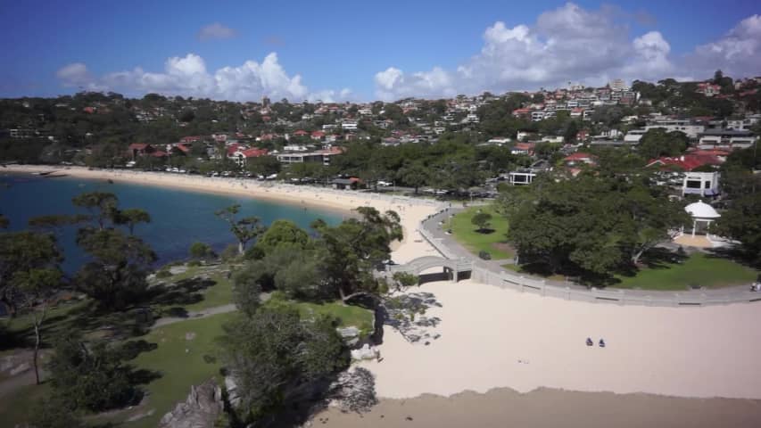 Aerial Image of ROCKY POINT ISLAND MOSMAN