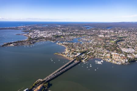 Aerial Image of SYLVANIA WATERS