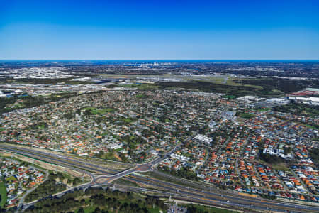 Aerial Image of HIGH WYCOMBE