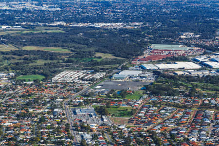 Aerial Image of HIGH WYCOMBE