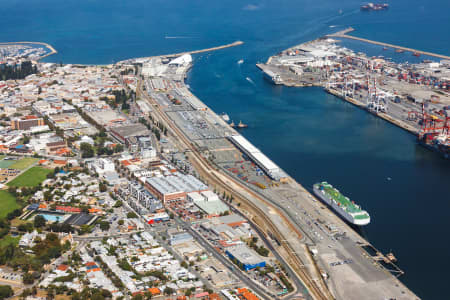 Aerial Image of FREMANTLE PORT