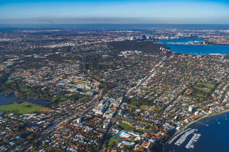 Aerial Image of CLAREMONT