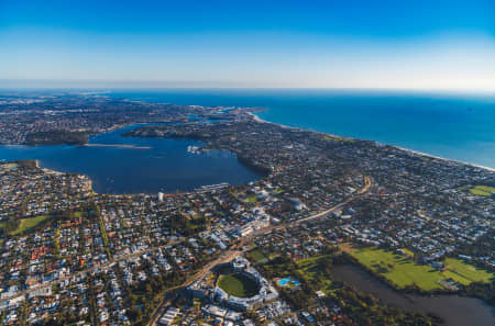 Aerial Image of CLAREMONT
