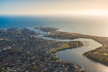 Aerial Image of EAST FREMANTLE