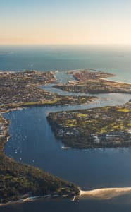 Aerial Image of MOSMAN PARK