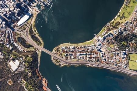 Aerial Image of SOUTH PERTH
