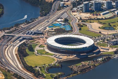 Aerial Image of PERTH OPTUS STADIUM