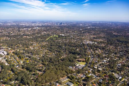 Aerial Image of PENNANT HILLS