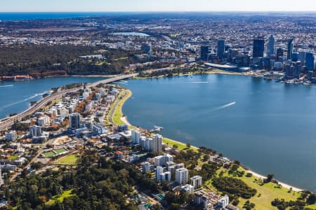 Aerial Image of SOUTH PERTH