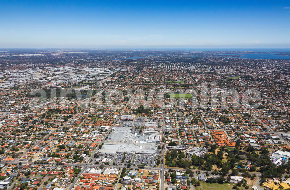 Aerial Image of Belmont Forum Perth