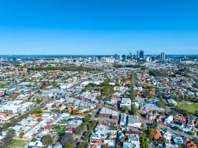 Aerial Image of NORTH PERTH