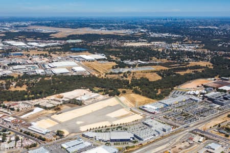 Aerial Image of MIDLAND FACING PERTH CBD