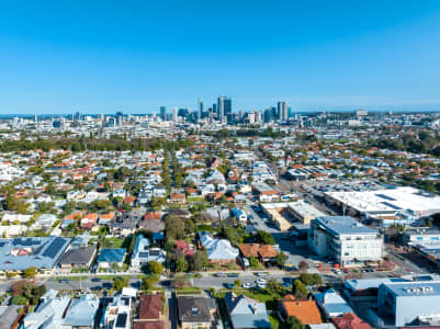 Aerial Image of NORTH PERTH