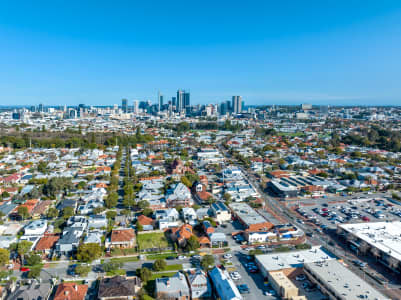 Aerial Image of NORTH PERTH