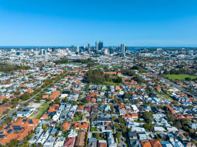 Aerial Image of NORTH PERTH