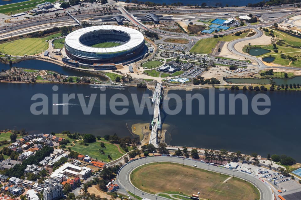 Aerial Image of Perth Optus Stadium