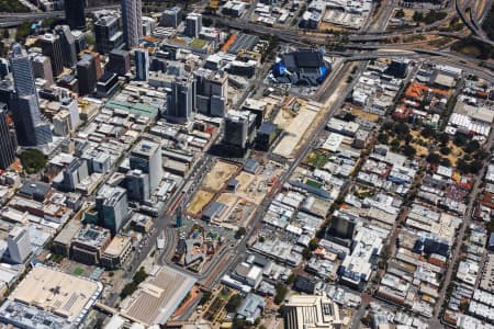 Aerial Image of PERTH NORTHBRIDGE