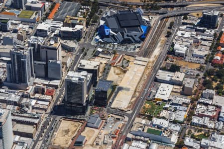 Aerial Image of PERTH RAC ARENA