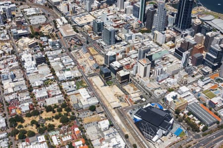 Aerial Image of PERTH NORTHBRIDGE