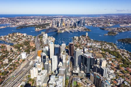 Aerial Image of NORTH SYDNEY