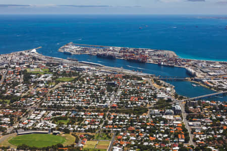 Aerial Image of FREMANTLE LOOKING WEST