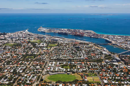 Aerial Image of FREMANTLE LOOKING WEST