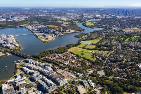 Aerial Image of MEADOWBANK