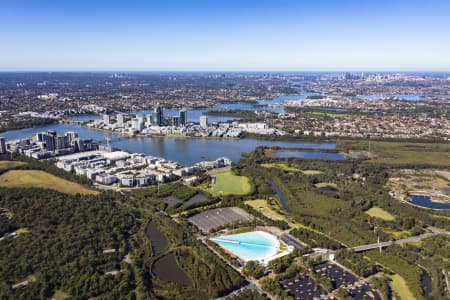 Aerial Image of SYDNEY OLYMPIC PARK