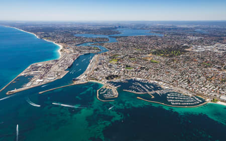 Aerial Image of FREMANTLE